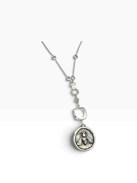 Queen bee necklace boutique salon bee jewelry designer